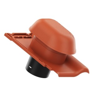 WYWIETRZNIK SANITARNY ALUMINIOWY 150 ALEGRA 9V CZERWONA ANGOBA