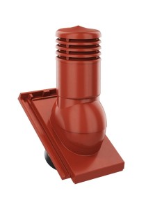 KOMINEK ALUMINIOWY 125 CREATON DOMINO CZERWIEŃ WINNA ANGOBA