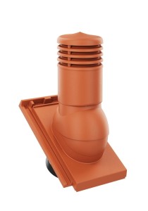 KOMINEK ALUMINIOWY 150 CREATON DOMINO NATURALNA CZERWIEŃ