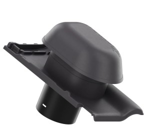 WYWIETRZNIK SANITARNY ALUMINIOWY 125 ROBEN PIEMONT ANTRACYT ANGOBA