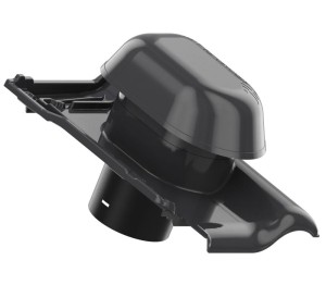 WYWIETRZNIK SANITARNY ALUMINIOWY 125 CREATON TITANIA ŁUPEK GLAZURA