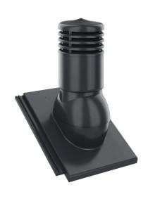 KOMINEK ALUMINIOWY 125 BRAAS TEGALIT GRAFIT