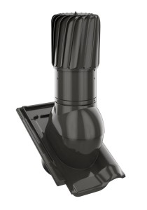 KOMINEK ROTOLINE ALUMINIOWY BRAAS RUBIN 13V TOPLINE SZARY KRYSZTAŁ GLAZURA