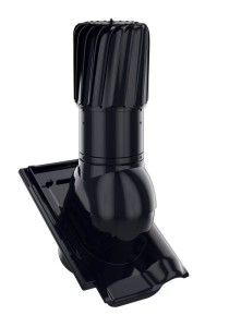 KOMINEK ROTOLINE ALUMINIOWY BRAAS RUBIN 13V TOPLINE CZARNY BRYLANT GLAZURA