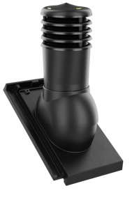 KOMINEK WENTYLACYJNY ⌀ 150mm CREATON DOMINO CZARNY