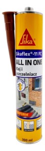 KLEJ USZCZELNIACZ SIKAFLEX 11FC BRĄZ 300 ml