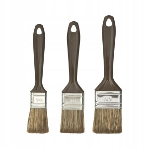 ZESTAW 3 PEDZLI DO BEJC I IMPREGNATÓW MALWO