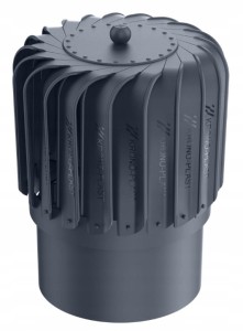 NASADA KOMINOWA OBROTOWA PODŁUZNA FI 200 RAL 7016