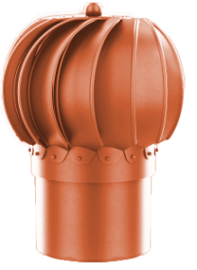 NASADA KOMINOWA OBROTOWA KULISTA FI 150 RAL 8004