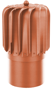 NASADA KOMINOWA OBROTOWA PODŁUZNA FI 150 RAL 8004