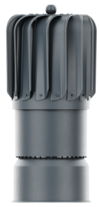 NASADA OBROTOWA PŁODUŻNA Z MUFĄ FI 150 RAL 7016