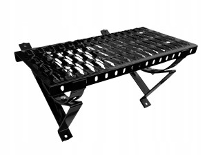 ŁAWA KOMINIARSKA 40 cm DO BLACHODACHÓWKI 350/20 CZARNA 9005