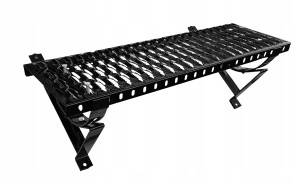 ŁAWA KOMINIARSKA 80 cm DO BLACHODACHÓWKI 350/20 CZARNA 9005