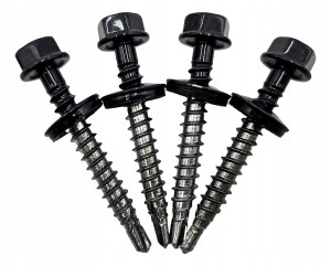 WKRĘT FARMERSKI XXL 6,4x50 mm 7016 4 szt DO PŁOTKÓW I ŁAW KOMINIARSKICH ANTRACYT